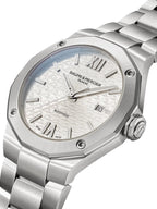 Baume & Mercier Riviera Automatic Stainless Steel Silver Dial Date Mens Watch M0A10622