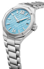 Baume & Mercier Riviera Stainless Steel Blue Dial Date Quartz Womens Watch M0A10811