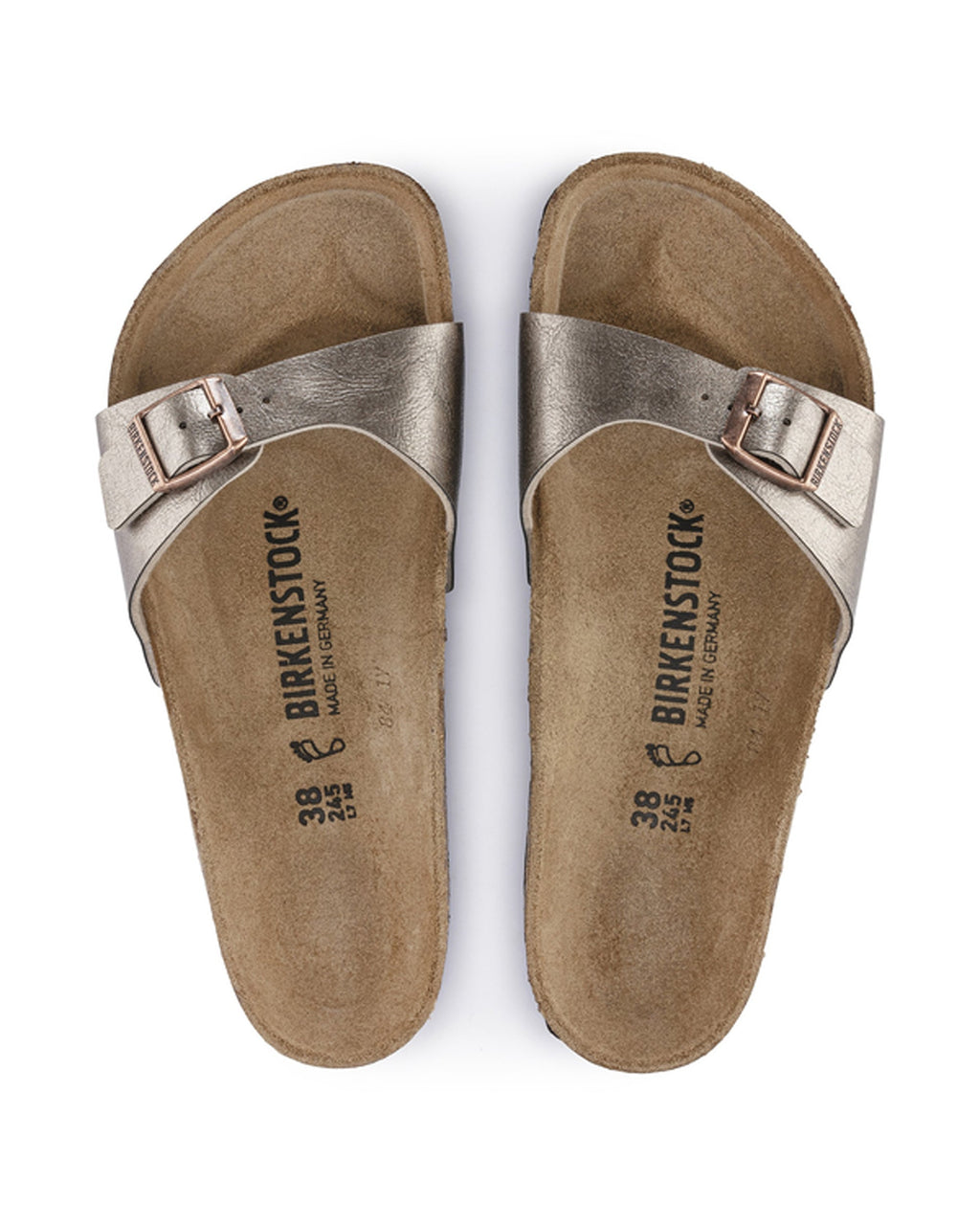 Madrid Graceful Taupe Birko-Flor Sandals
