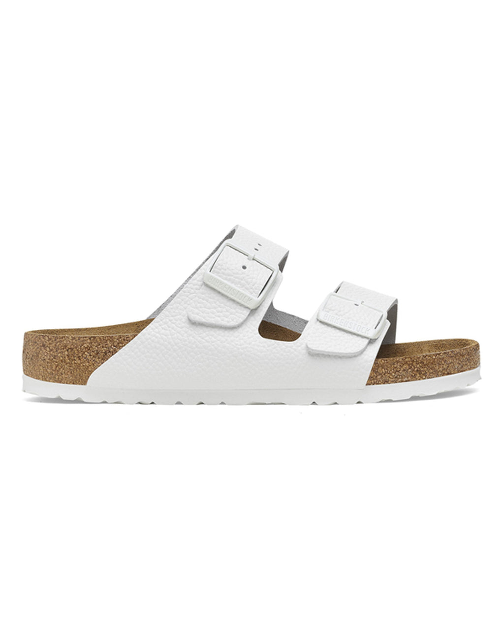 Arizona White Leather Sandals