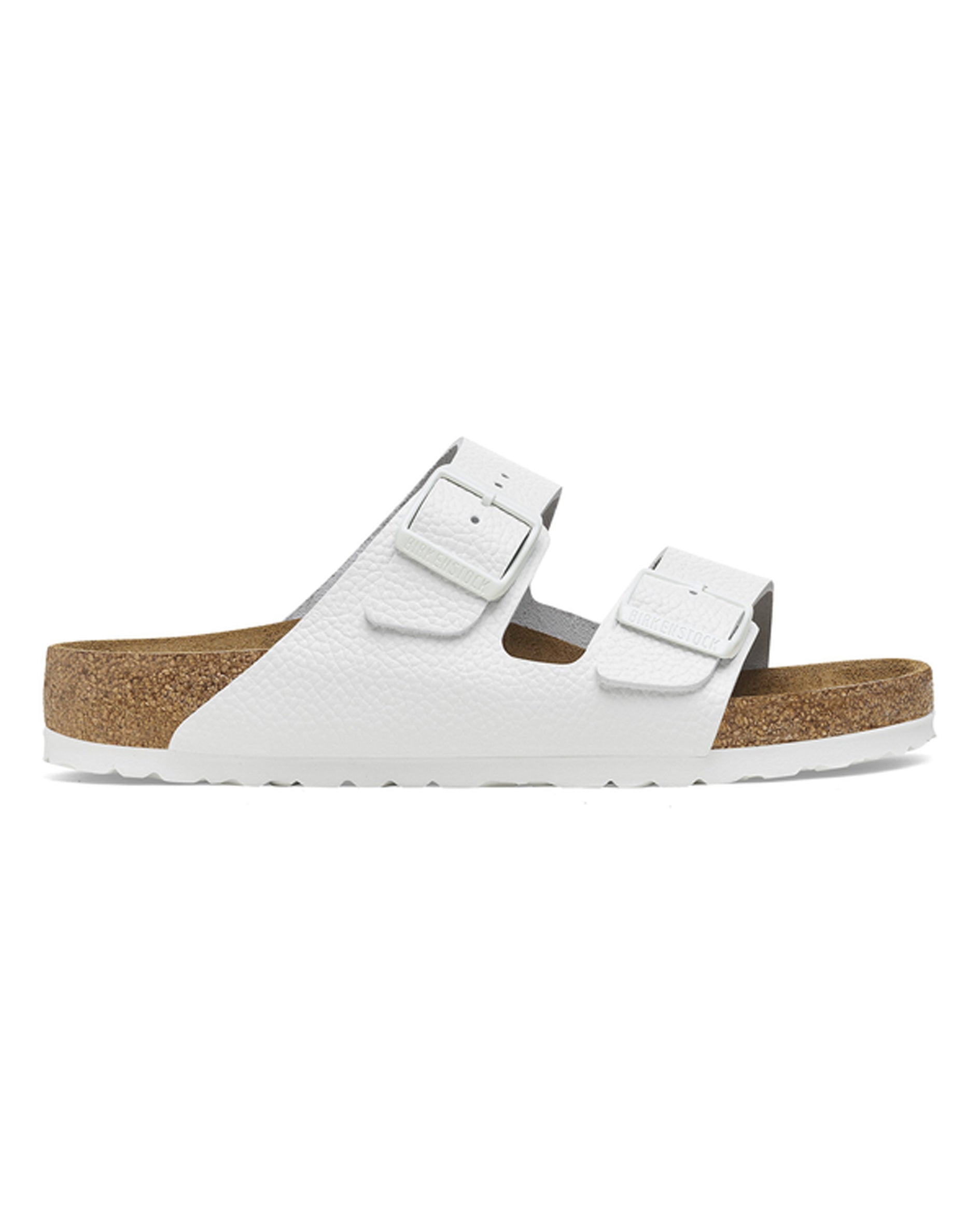 Arizona White Leather Sandals