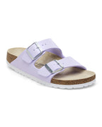 Arizona Shiny Lizard Purple Fog Birko-Flor Sandals