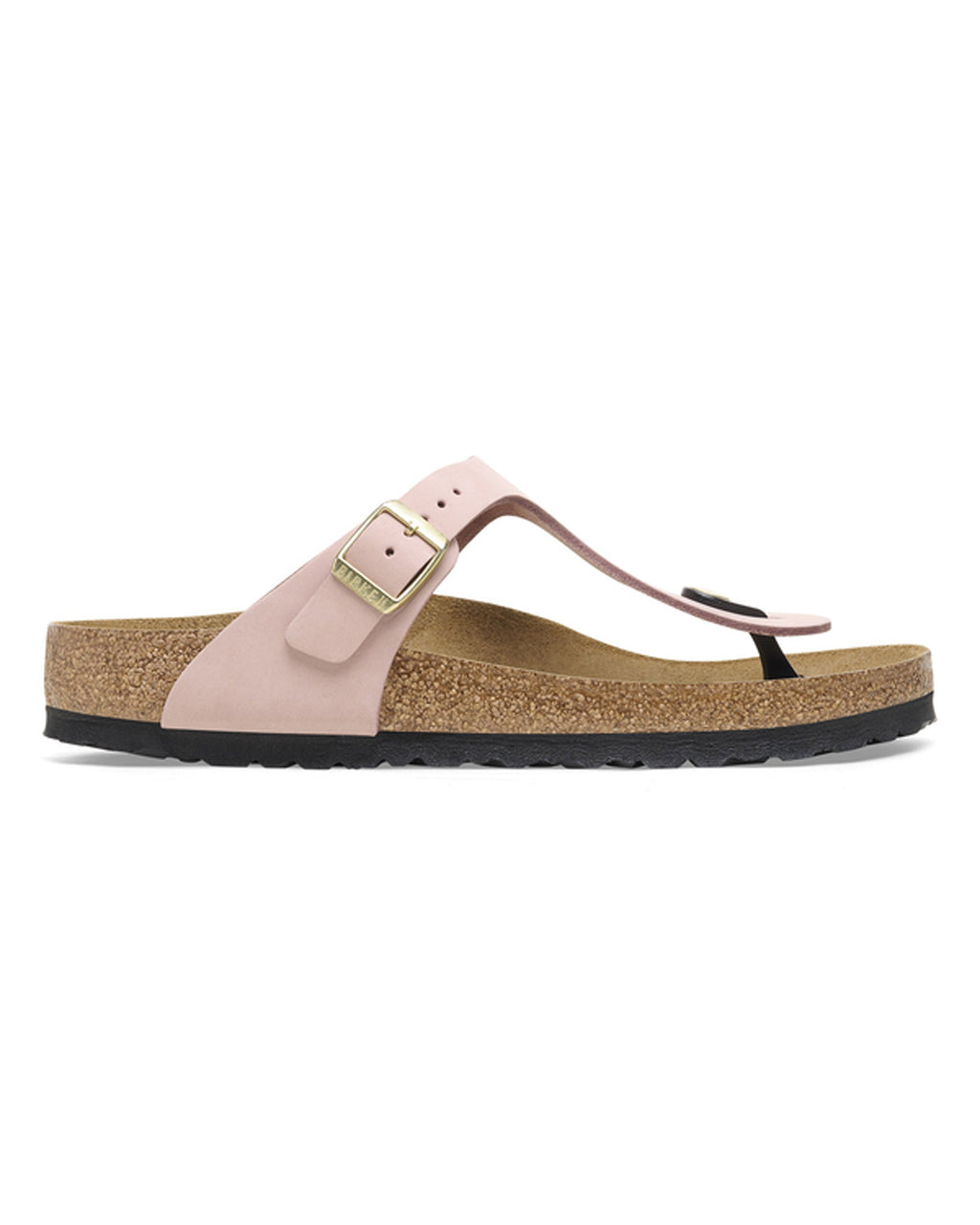 Gizeh Soft Pink Nubuck Leather Sandals