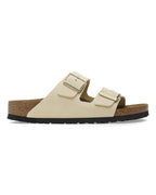 Arizona Ecru Nubuck Leather Sandals