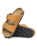 Arizona Burnt Orange Nubuck Leather Sandals