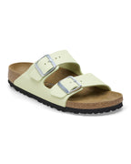 Arizona Faded Lime Nubuck Leather Sandals