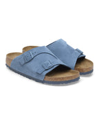 Zurich Elemental Blue Suede Leather Sandals