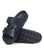 Arizona Exquisite Black Leather Sandals