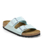 Arizona Patent Surf Green Birko-Flor Sandals