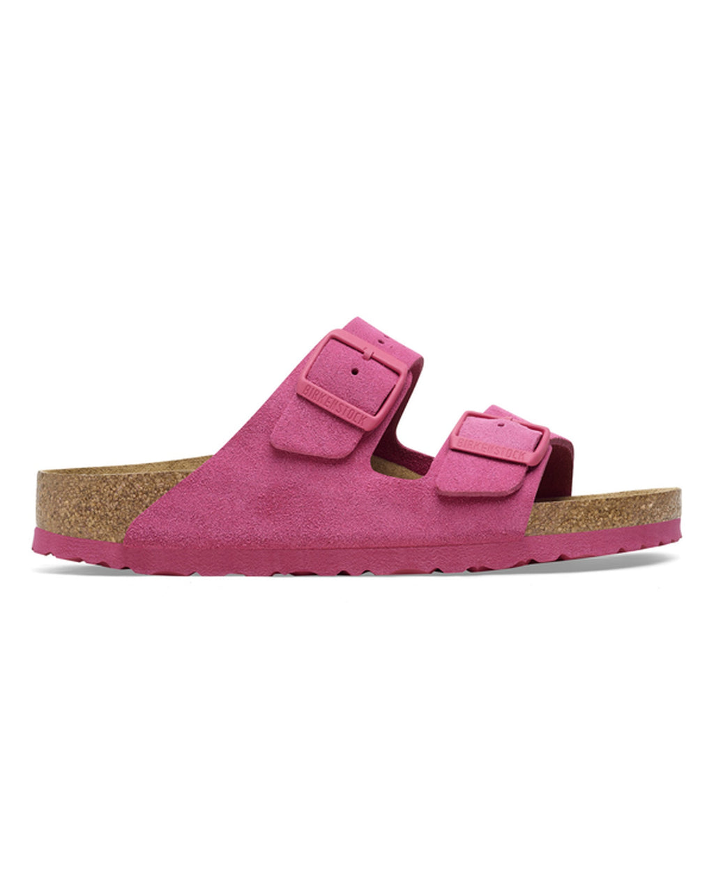 Arizona Fuchsia Tulip Suede Leather Sandals
