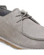 Utti Lace Whale Grey Suede Leather Shoes
