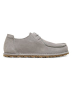 Utti Lace Whale Grey Suede Leather Shoes