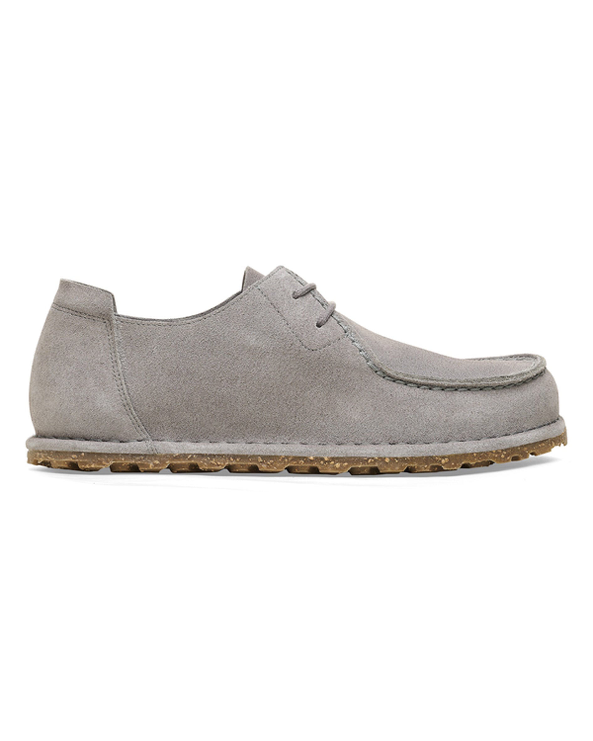 Utti Lace Whale Grey Suede Leather Shoes