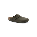 Boston Thyme Suede Leather Clogs