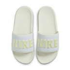 Offcourt Slides Women's :Light Silver | Barely Volt