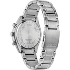 Citizen 'Tsuki-Yomi' Moonphase Purple Dial Stainless Steel Watch BY1010-81Z