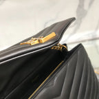 Serenityll™ 100222 Luxury Bag Black in Gold 32x22x11cm