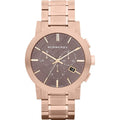 Burberry Men's Chronograph The City Rose Gold 42mm Watch
