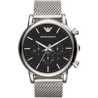 Emporio Armani Men's Luigi Chronograph Mesh Watch