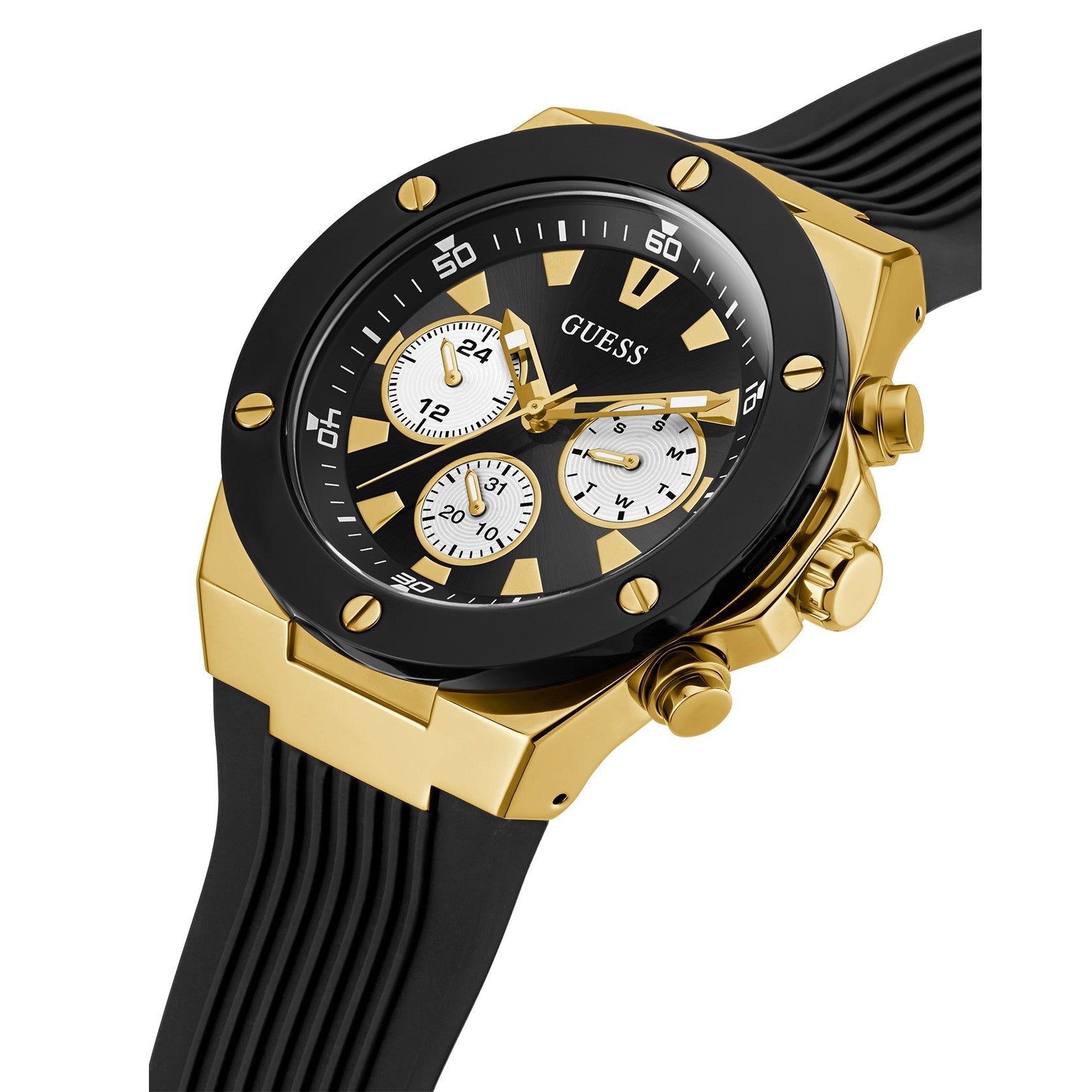 Guess Men's Poseidon Black Watch