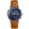 Junghans Meister Chronoscope Men's Blue/Brown Watch