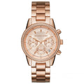 Michael Kors Ladies RITZ Rose Gold Watch