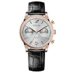 Vescari Chestor Rosegold Black Chronograph Watch