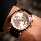Vescari Chestor Rosegold Black Chronograph Watch