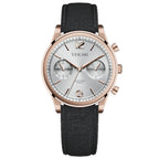 Vescari Chestor Rosegold Black Chronograph Watch