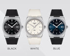 Tissot PRX 40 White Dial White Rubber Strap Watch For Men -  T137.410.17.011.00