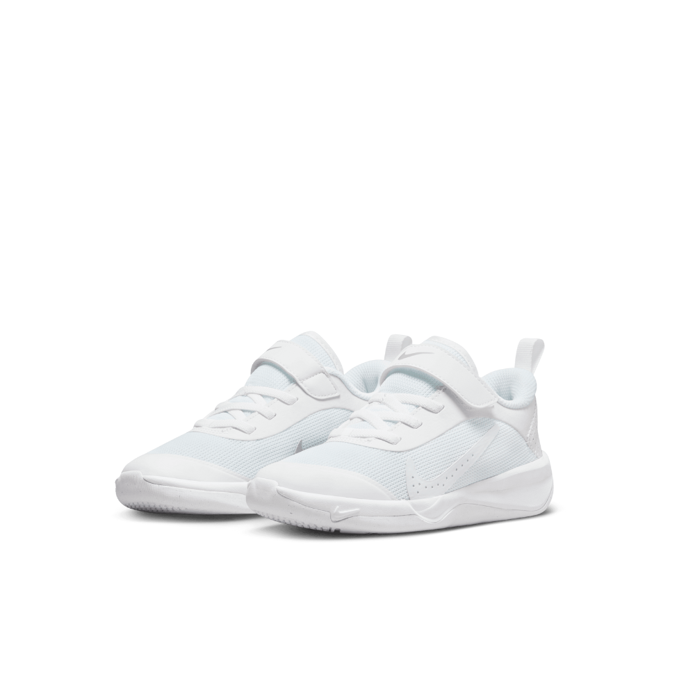 Omni Multi-Court (PS) Younger Kids' :White | Pure Platinum