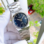 Tissot PRX Powermatic 80 Blue Dial Silver Steel Strap Watch for Men - T137.207.11.041.00