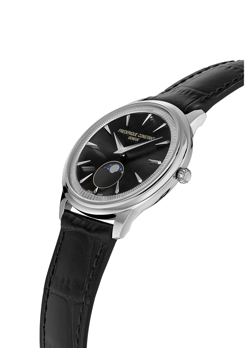 Frederique Constant Classics Moneta Moonphase Black FC-206B3S6