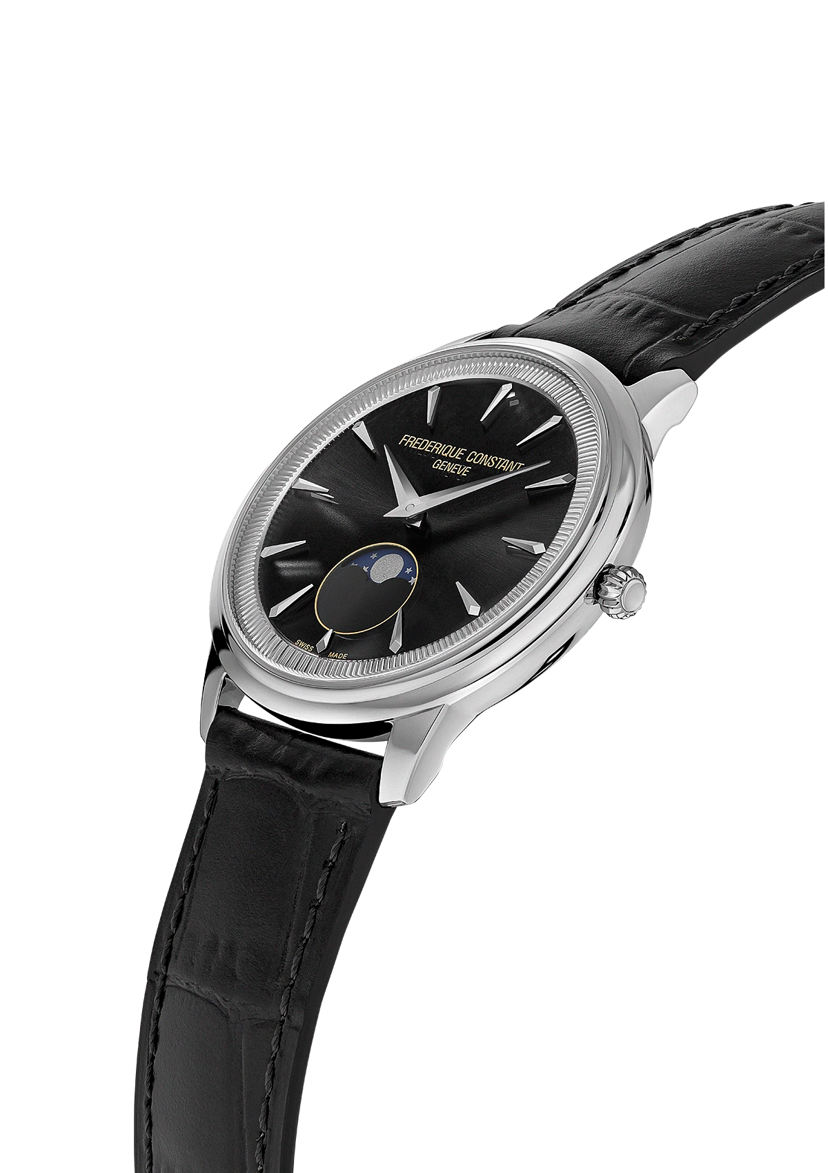 Frederique Constant Classics Moneta Moonphase Black FC-206B3S6