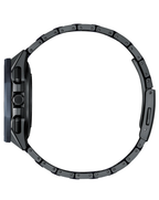 Citizen Attesa Satellite Wave GPS Black and Blue Titanium Watch CC4106-74E