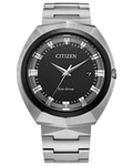 Citizen Eco-Drive Silver Stainless Steel Watch Starry Sky Dial BN1014-55E
