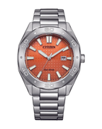 Citizen Eco-Drive Orange Dial Men's Watch BM7630-80Z