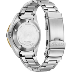 Citizen Promaster Automatic Stainless Steel Strap Black Dial Watch NY0125-83E