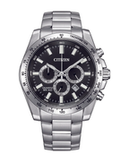 Citizen Quartz Sports Chronograph Black Dial Men's Watch AN8230-59E