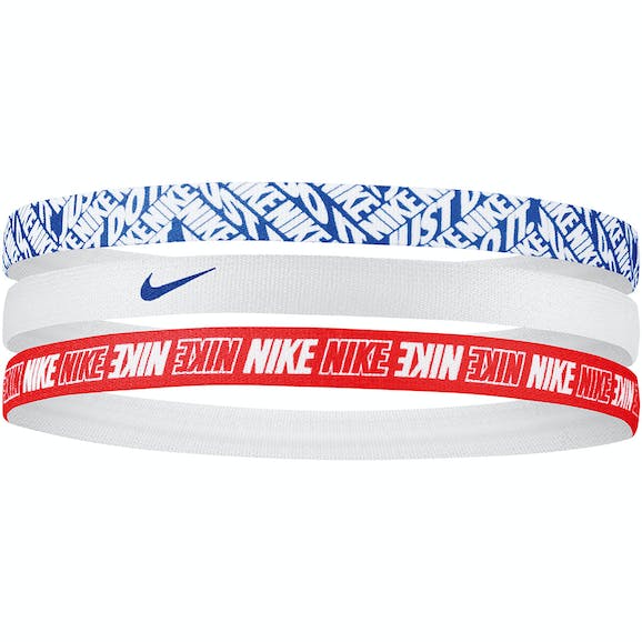 Nike Printed Headbands Assorted 3pcs (4 Colours)