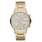 Emporio Armani Men's Chronograph Watch Renato Gold