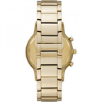 Emporio Armani Men's Chronograph Watch Renato Gold
