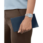 Tissot PRX Powermatic 80 Ice Blue Dial Silver Steel Strap Watch for Men - T137.207.11.351.00
