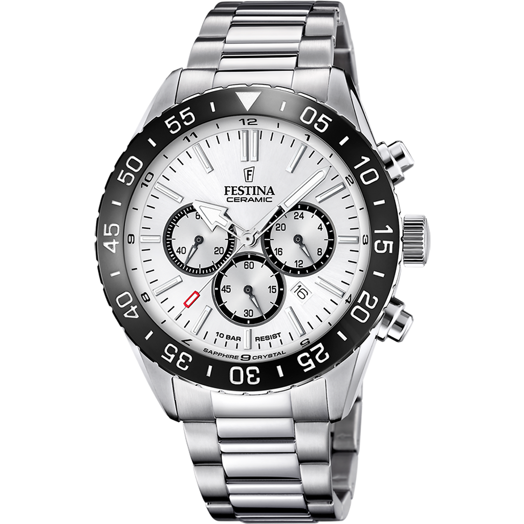 Festina Chrono Men's Silver Watch