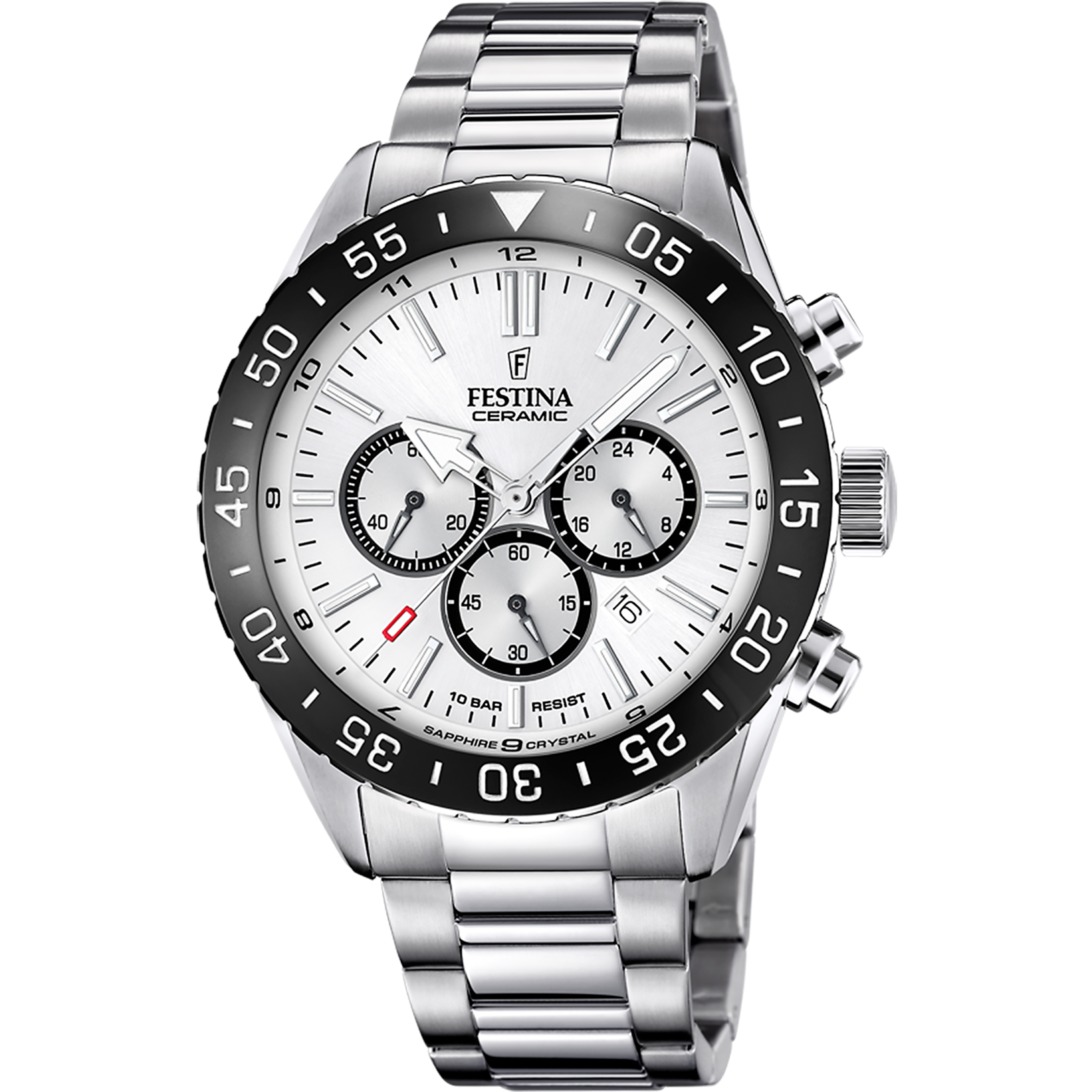 Festina Chrono Men's Silver Watch