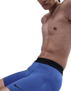 Men's Dri-FIT Fitness Pro Shorts :Comet Blue | Black