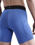 Men's Dri-FIT Fitness Pro Shorts :Comet Blue | Black