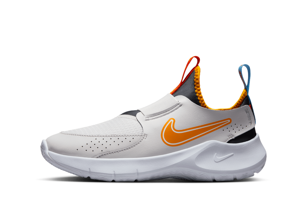 Flex Runner 3 (GS) Older Kids' :Vast Grey | Orange Peel