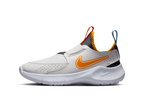 Flex Runner 3 (GS) Older Kids' :Vast Grey | Orange Peel