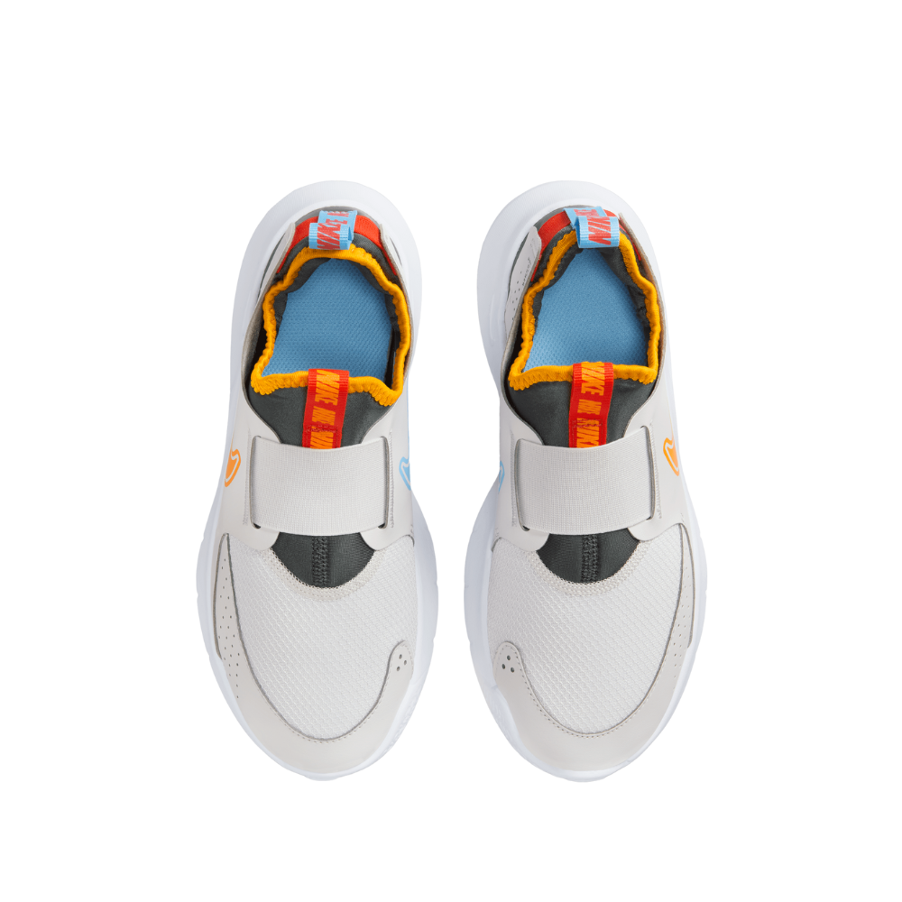 Flex Runner 3 (GS) Older Kids' :Vast Grey | Orange Peel